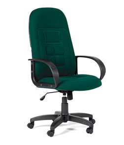Кресло компьютерное CHAIRMAN 727 ткань ст., цвет зеленый в Братске