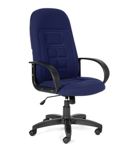 Кресло компьютерное CHAIRMAN 727 ткань ст., цвет синий в Братске