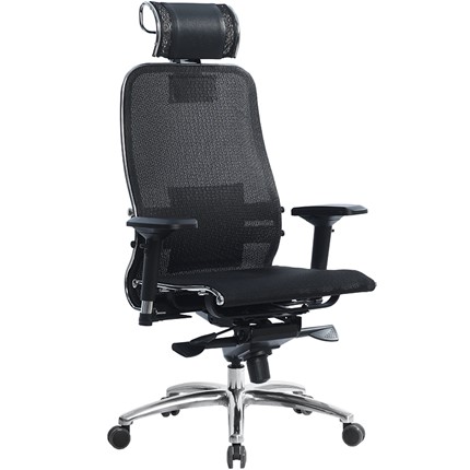 Офисное кресло Samurai S-3.04, черный плюс в Ангарске - изображение