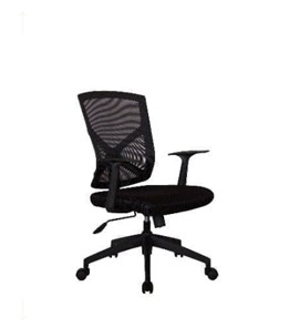 Кресло компьютерное Riva Chair 698, Цвет черный в Ангарске
