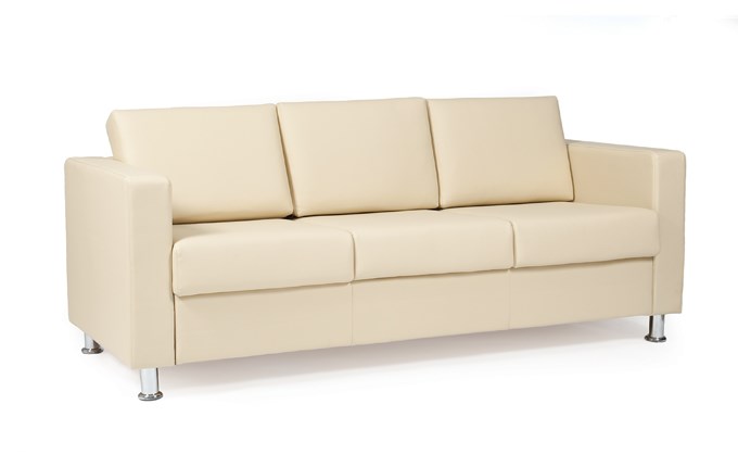 Офисный диван Симпл трехместный, экокожа в Ангарске - изображение 1