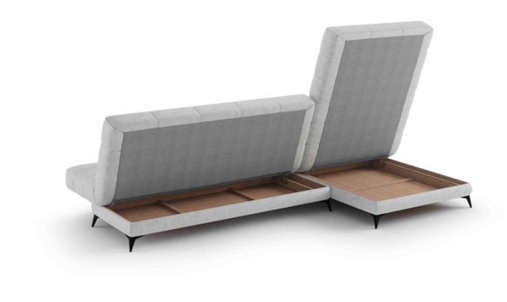 Угловой диван с оттоманкой Корсика (Боннель) в Братске - изображение 3