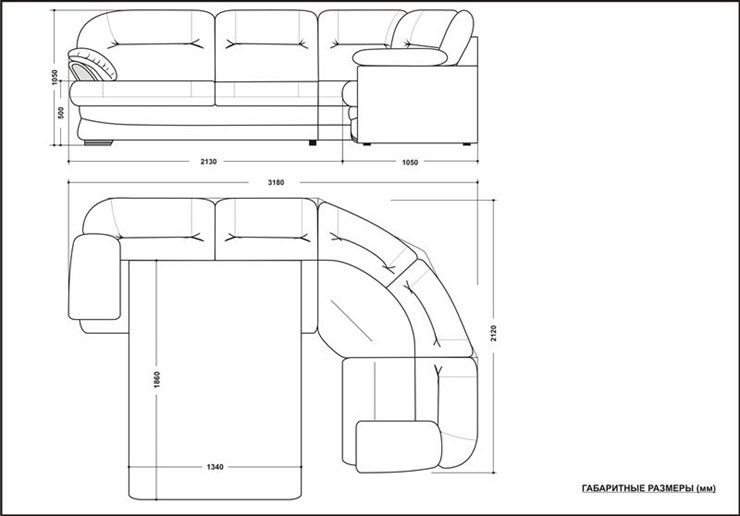 Угловой диван Квин 6 в Братске - изображение 5