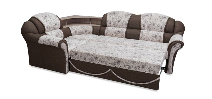 Угловой диван Соня-12 с полкой и креслом в Ангарске - изображение 1