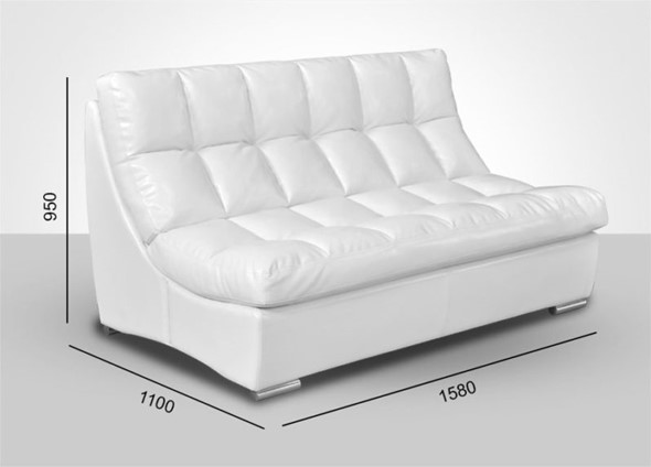 Прямой диван Брайтон с механизмом в Братске - изображение