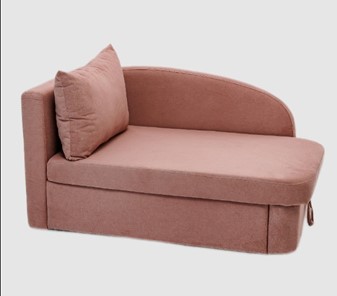 Мягкий диван левый Тедди розовый в Ангарске