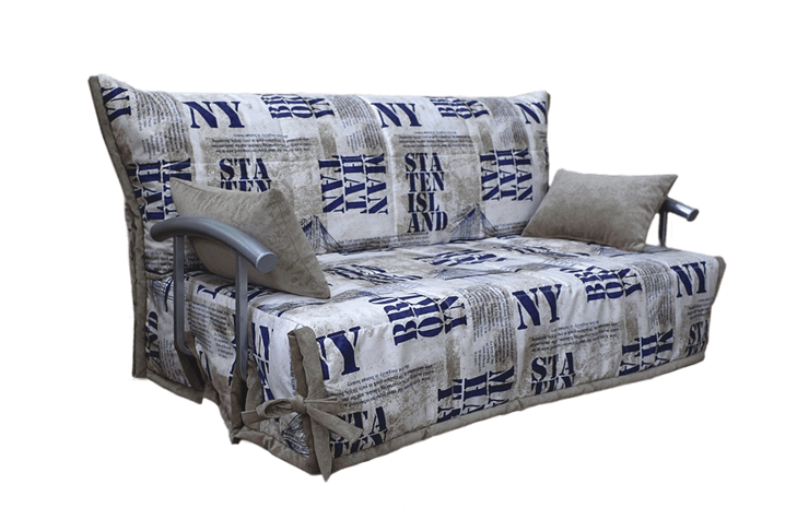 Прямой диван Аккордеон с боковинами, спальное место 1400 в Ангарске - изображение 2