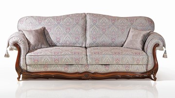 Прямой диван Лондон (4) четырехместный, механизм "Пума" (НПБ) в Ангарске