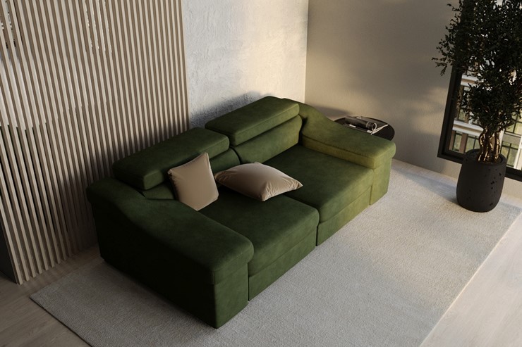 Прямой диван Мюнхен с выкатным механизмом в Братске - изображение 9