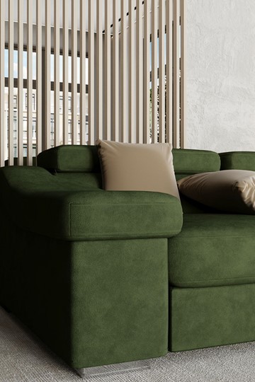Прямой диван Мюнхен с выкатным механизмом в Братске - изображение 10