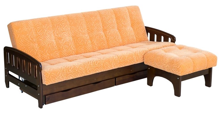 Прямой диван Ретро, Орех в Ангарске - изображение 3