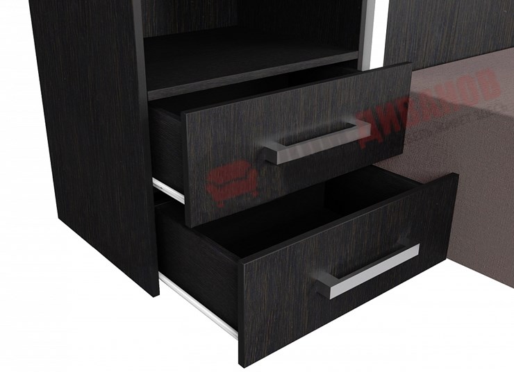 Диван Кровать-трансформер Smart (ШЛ+КД 1400+ШП), 2 шкафа, без подлокотников в Братске - изображение 3