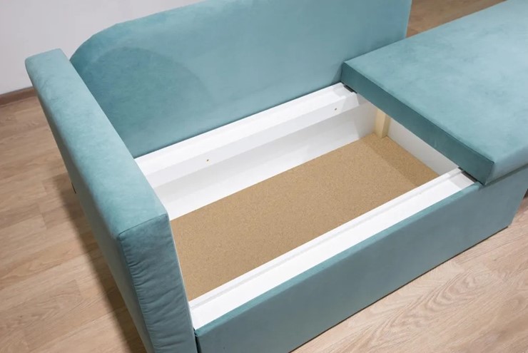 Прямой диван Мирка, newtone aqua blue в Братске - изображение 5