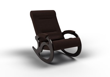 Кресло-качалка Вилла, ткань шоколад 11-Т-Ш в Братске