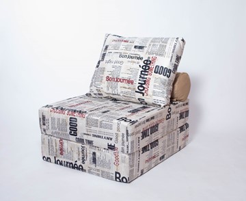 Бескаркасное кресло-кровать Прайм, газета в Ангарске