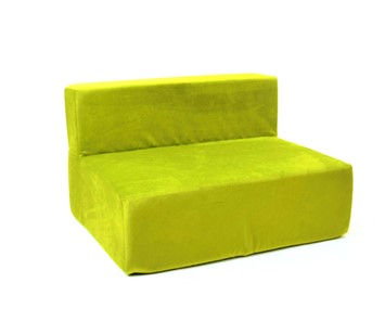 Кресло бескаркасное Тетрис 100х80х60, зеленое в Братске
