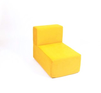 Кресло Тетрис 50х80х60, желтое в Ангарске