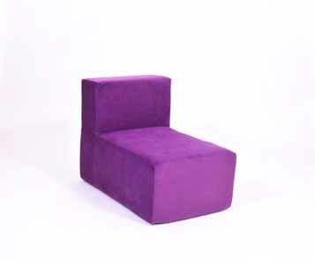 Кресло Тетрис 50х80х60, фиолетовое в Братске
