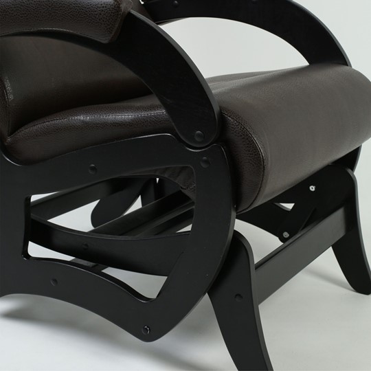 кресло-глайдер с маятниковым механизмом 35-К-В экокожа в Братске - изображение 4