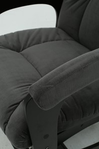 Кресло-качалка Леон маятниковая, ткань AMIGo графит 29-Т-ГР в Ангарске - предосмотр 1