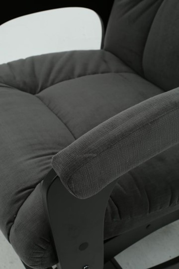 Кресло-качалка Леон маятниковая, ткань AMIGo графит 29-Т-ГР в Ангарске - изображение 1