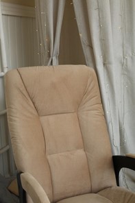 Кресло-качалка Леон маятниковая, ткань AMIGo песок 29-Т-П в Братске - предосмотр 7