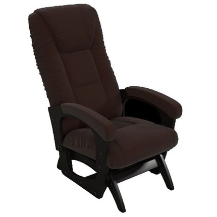 Кресло-качалка Леон маятниковая, ткань AMIGo шоколад 29-Т-Ш в Ангарске - изображение