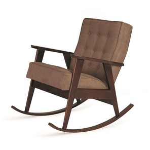 Кресло-качалка Ретро (темный тон / 05 - коричневый) в Ангарске