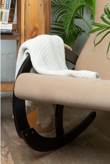 Кресло-качалка в гостиную Корсика, ткань Amigo Beige 34-Т-AB в Ангарске - изображение 5
