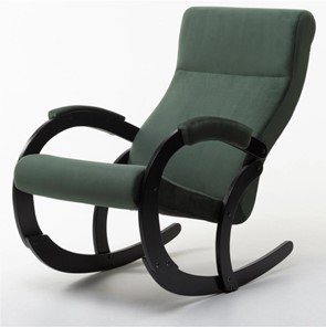 Кресло-качалка Корсика, ткань Amigo Green 34-Т-AG в Братске - предосмотр