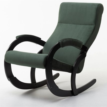 Кресло-качалка Корсика, ткань Amigo Green 34-Т-AG в Братске - изображение