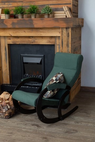 Кресло-качалка Корсика, ткань Amigo Green 34-Т-AG в Братске - изображение 7