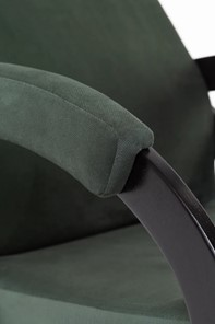Кресло-качалка в гостиную Марсель, ткань Amigo Green 33-Т-AG в Братске - предосмотр 4