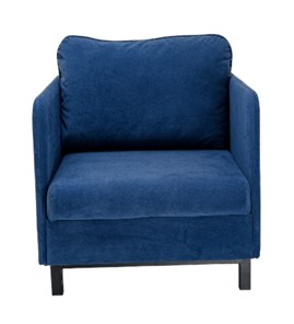 Раздвижное кресло Бэст синий в Ангарске