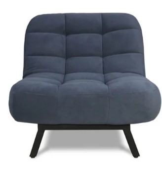 Кресло-кровать Абри опора металл (синий) в Ангарске - изображение 1