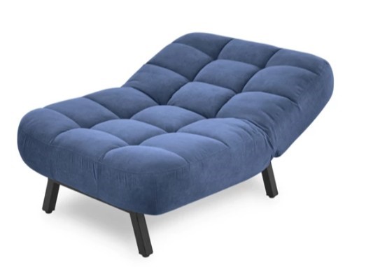 Кресло-кровать Абри опора металл (синий) в Братске - изображение 5