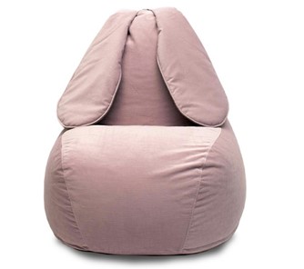 Кресло-игрушка Зайка (длинные уши), розовый в Ангарске