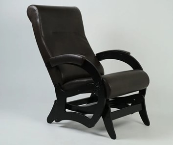 Маятниковое кресло Амелия, экокожа венге 35-К-В в Ангарске