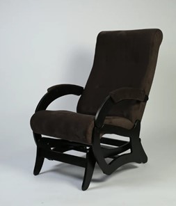 Кресло-качалка Амелия, ткань шоколад 35-Т-Ш в Братске