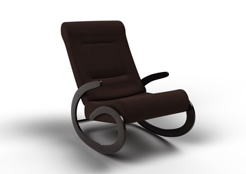 Кресло-качалка Мальта, ткань AMIGo шоколад 10-Т-Ш в Братске