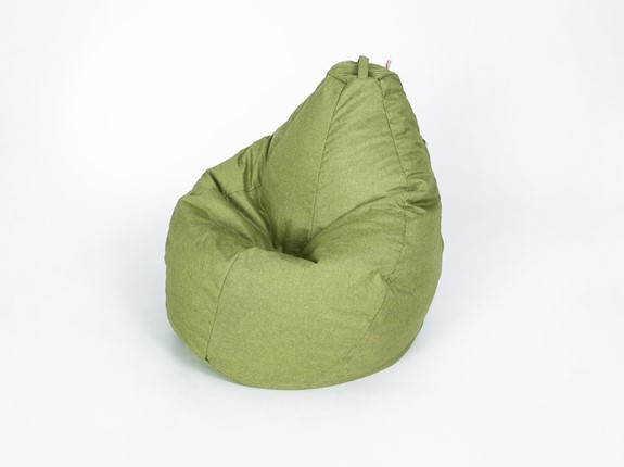 Кресло-мешок Хоум среднее, оливковый в Ангарске - изображение