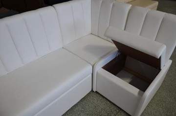 Угловой кухонный диван КУ-20 малый с коробом в Братске - предосмотр 1