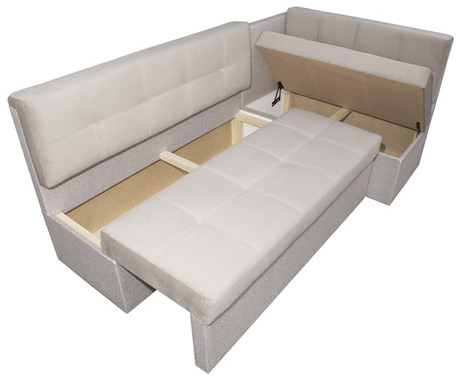 Кухонный угловой диван Нео КМ 3 с механизмом 2000*1110 в Братске - изображение 3