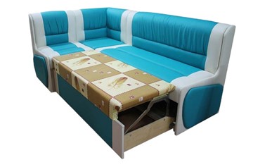 Кухонный угловой диван Квадро 4 со спальным местом в Братске - предосмотр 2