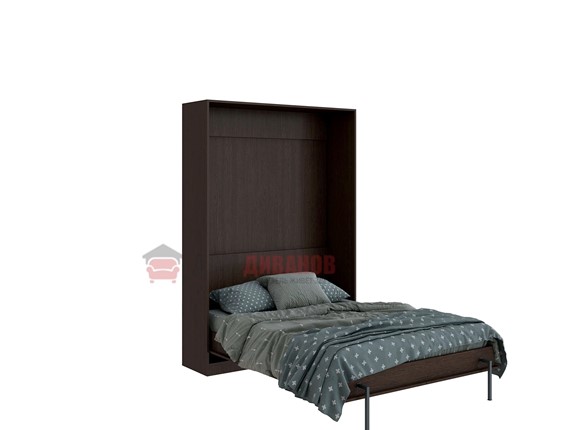Кровать-шкаф Велена 2, 1400х2000, венге в Ангарске - изображение