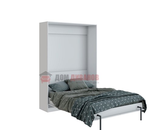 Кровать-шкаф Велена, 1200х2000, цвет белый в Иркутске - изображение