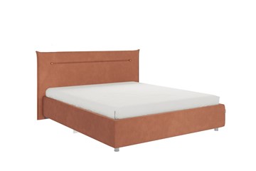 Кровать спальная Альба 1.6, персик (велюр) в Братске