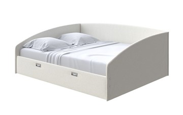 Кровать спальная Bono 160х200, Искусственная шерсть (Лама Лён) в Ангарске