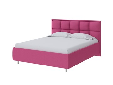 Кровать Chessy 160х200, Рогожка (Savana Berry (фиолетовый)) в Ангарске