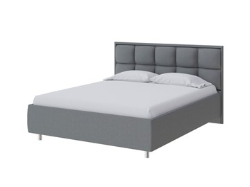 Кровать 2-спальная Chessy 180х200, Рогожка (Savana Grey (серый)) в Братске